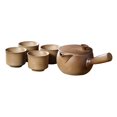 thumbnail image 2 of AMLESO Ceramic Teapot Chinese Traditional Clay Tea Pot for Restaurant Outdoor Hotel, 2 of 8