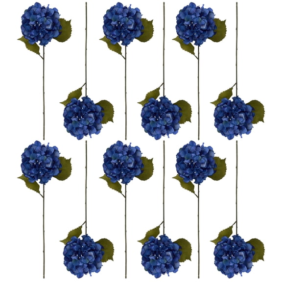 12 Pack: Navy Two-Toned Hydrangea Steam by Ashland