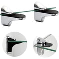 thumbnail image 2 of Soporte de estante de vidrio ajustable WEIHJMXG 4 piezas, 2 of 5