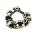 thumbnail image 4 of Unique Bargains 1 Pc Lace Faux Pearl Scrunchies for Home Black, 4 of 5