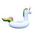 thumbnail image 1 of Juguete inflable Unicornio Círculo de natación engrosamiento PVC Arco iris Círculo flotante de agua al por mayor filas flotantes inflables, Unicornio Círculo de natación, 1 of 4