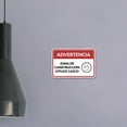 thumbnail image 3 of Classic Framed Plus Advertencia Zona de construcción Utilice casco Door or Wall Sign | Business Warning Signage -Small, 3 of 7