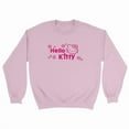 thumbnail image 4 of Hello Kitty Cute Sweatshirt, Oversized Hoodie, Hello kitty tee, Cartoon Hoodie, Birthday Sweater, Birthday Tee, Valentines Day, Gift For Her, 4 of 5