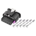 thumbnail image 1 of 1 Juego de 5 pines No.4F0973705 flujo masivo de aire conector MAF adaptador Clip Kit reemplazo para VW para Audi, 1 of 1