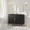 thumbnail image 7 of Modway Awaken 48" Double Sink Bathroom Vanity in Black Black, 7 of 7