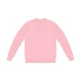 thumbnail image 3 of AJHSAKLt Pullover Sweaters for Women New Round Neck Long Sleeve Loose Solid Knit Bottom Shirt Lightweight Sweaters for Women Pink, 3 of 5