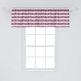 thumbnail image 2 of Ambesonne Watermelon Window Valance, Slices with Hearts, 54" X 18", Charcoal Grey Mint Green, 2 of 3