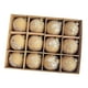 thumbnail image 4 of 12 bolas navideñas brillantes de 6 cm con paquete, decoraciones colgantes para festivales. caqui, 4 of 9