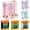 T, variant on 7-Day Medication Organizer - Stackable Weekly Pill Organizer with 7(Days)×4(Morning/Noon/Evening/Night) Compartments,A