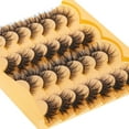 thumbnail image 2 of Fox Eye Lashes Wispy Faux Mink Lashes Fairy Cat Eye Lashes That Look Like Extensions Fake Eyelashes, 2 of 6