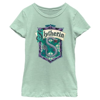 Harry Potter Officially Licensed Slytherin Women's T-Shirt - Heather Grey, Small