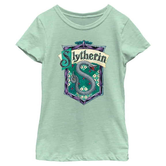 Girls Harry Potter Slytherin Heritage T Shirt