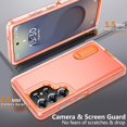 thumbnail image 2 of Funda BahaHoues para Samsung Galaxy S25 Ultra Clear/Orange, 2 of 8