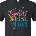 thumbnail image 4 of Inktastic Sparkle Like a Unicorn T-Shirt, 4 of 5