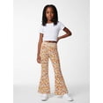 thumbnail image 4 of Girls Flare Pants, AI Digital Print Bell Bottoms,All-Season Sizes 3-13Y, 4 of 6