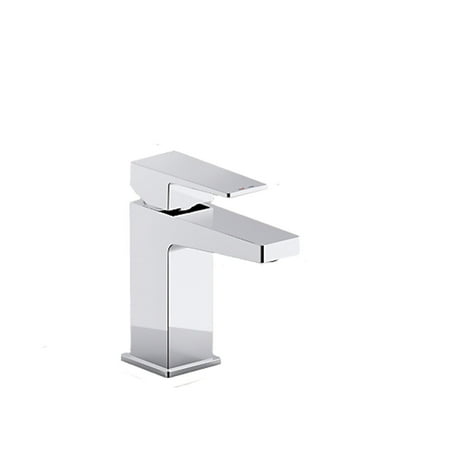Kohler Chrome Spray Faucet - Kohler K-99760-4-CP Honesty Single Control Lavatory Faucet, Polished Chrome