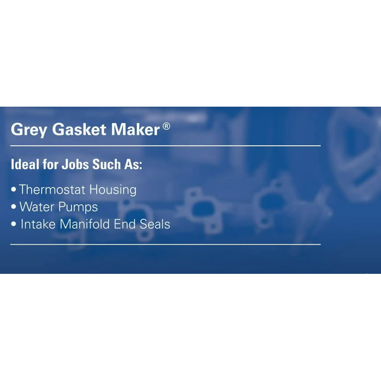 Permatex® Ultra Grey® RTV Silicone Gasket Maker, 3 OZ – Permatex