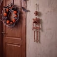 thumbnail image 2 of Skeleton Wall Decoration, Terracotta, 16.7", Halloween by Way To Celebrate, 2 of 7