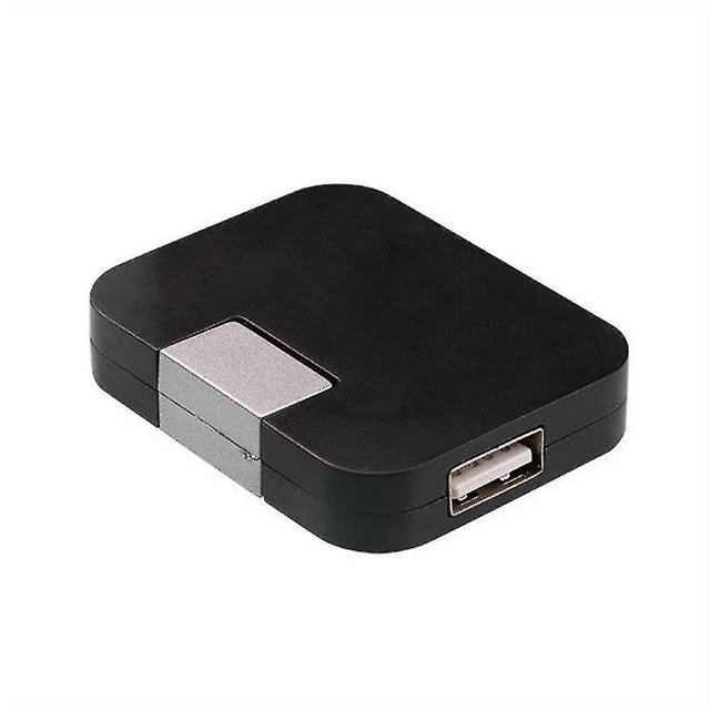 Zócalo Externo Mini Plegable Portátil Extensor Portátil 4 Puertos Carga Abs Usb Hub