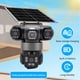 thumbnail image 3 of Cámara De Seguridad Solar 4G Triple Lente 2MP HD Monitoreo De 3 Con Detección De Movimiento Detección De Forma Humana Panel Solar 8W Para Vigilancia De Huertos De, 3 of 7