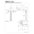 thumbnail image 2 of Kingston Brass Legacy Single Handle 4" Centerset Lavatory Faucet with Retail Pop-up, 2 of 2