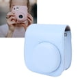thumbnail image 1 of Sac de Voyage Portable pour Appareil Photo Instantané avec Couverture Rabattable Magnétique Résistante aux Rayures pour Mini 12 11, Sangle Réglable en Cuir PU, 1 of 7