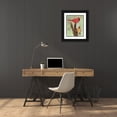 thumbnail image 3 of Stellar Design Studio 20x24 Black Ornate Wood Framed with Double Matting Museum Art Print Titled - Cardinal 1, 3 of 4