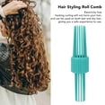 thumbnail image 4 of Peine Para Rizar El Cabello Esponjoso, Peinado, Portátil, Con Múltiples Dientes, Peine Para El Cabello, Antideslizante, Para Niña, Para Viajar, 4 of 7