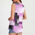 thumbnail image 4 of Économies en Liquidation! BEFOKA Débardeur d'Été pour Femmes, Débardeur Décontracté Grande Taille pour Femmes, Débardeur Imprimé Sans Manches Col Rond Décontracté et à la Mode, 4 of 5