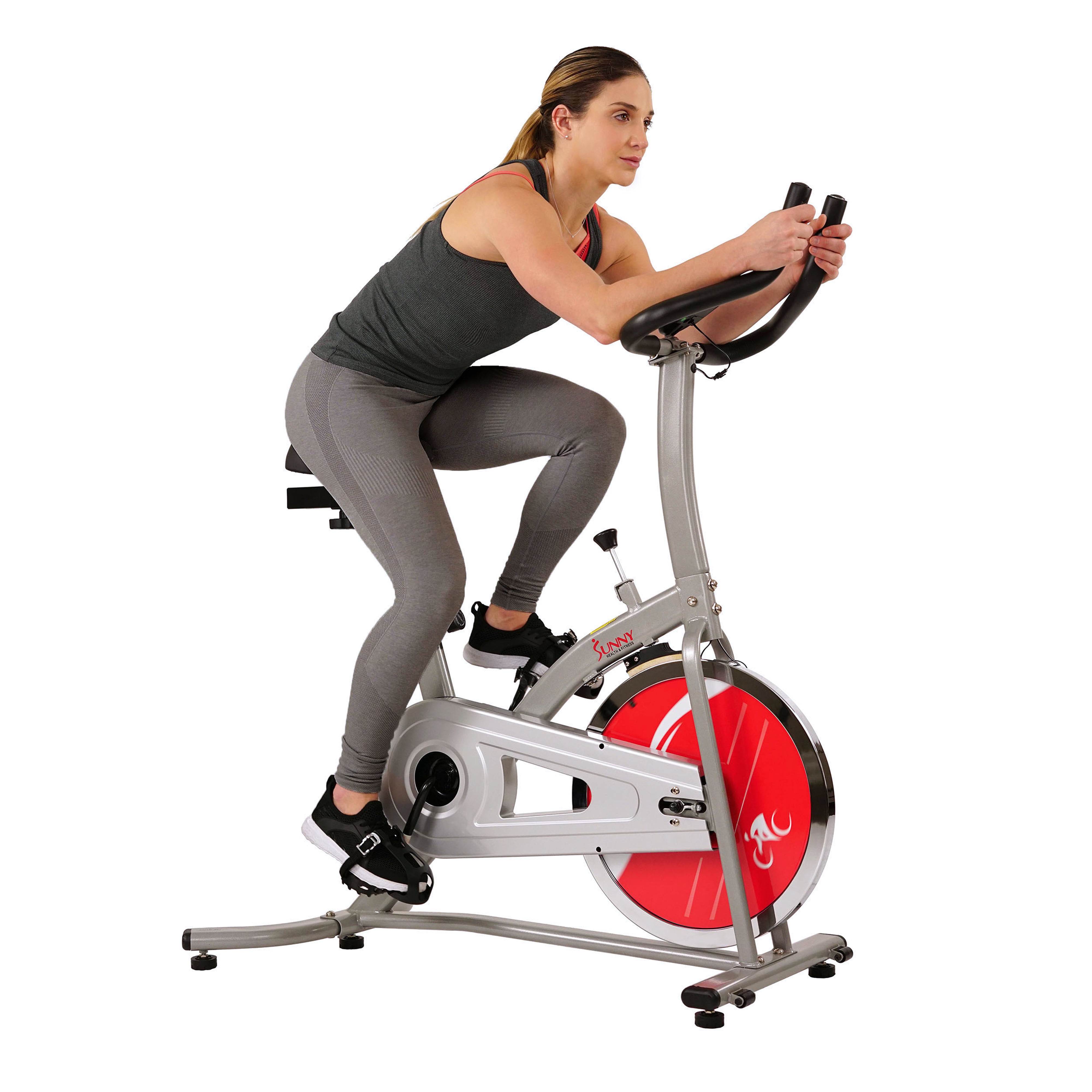 sunny spin bike pedals off 73 Exercise Bike Model SF-B901 with 40 LB Sunny SF...