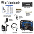 thumbnail image 4 of Westinghouse 14,500 Watt Dual Fuel Portable Generator, Home Backup, CO Sensor, 4 of 11