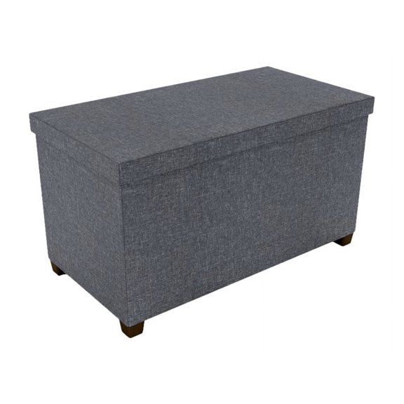 dar Living - Ottoman - polyester - dark gray