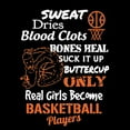 thumbnail image 3 of CafePress - BASKETBALL GIRL PLAYER - Women's Dark Pajamas, 3 of 4