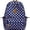 Dark Blue/No Pendant, variant on Polka Dot Backpack, Cute Bowknot Mini Daypack with Convertible Shoulder Strap, Casual Travel Bag for Women Teens