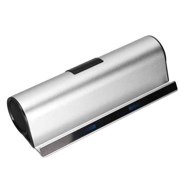 Barra De Sonido De Escritorio, Altavoz Inalámbrico Con Controladores Duales, Función De Soporte Elegante Portátil Con Entrada De 3,5 Mm Para Tableta Para Teléfono Móvil