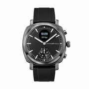 Pininfarina Senso Sport Hybrid Smartwatch - Analogue Watch with Digital Display - Tracks Heart Rate, Steps, Calories, Sleep, Fitness & GPS Tracking (Slate Gray)