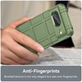 thumbnail image 6 of Feishell for Google Pixel 8 Pro Case, Heavy Duty Drop Protection Non-slip Texture Armor Anti-Fingerprint Shockproof Anti-Scratch Silicone Slim Cute Phone Case for Google Pixel 8 Pro,Green, 6 of 7