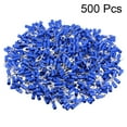 thumbnail image 2 of 500Pcs SV1.25-4S Insulated Fork Electrical Crimp Terminal 22-16AWG Blue, 2 of 5