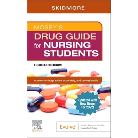 Pre-Owned Mosby's Drug Guide for Nursing Students with 2022 Update (Paperback) 0323874894 9780323874892