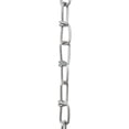 thumbnail image 2 of RCH Hardware CH-ST52-U Steel Basket Chain, 2 Sizes, Various Finishes (10 Feet), 2 of 2