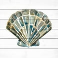 thumbnail image 3 of Marmont Hill "Aquarelle Shells IV" Painting Print on White Wood, 3 of 5