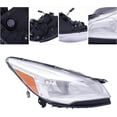 thumbnail image 3 of Miumaeov Headlight Assembly for 2013 2014 2015 2016Ford Escape Passenger Side Halogen White Housing Clear Lens Headlamp Replacement Headlight Lens Bulb included, 3 of 9