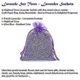 thumbnail image 2 of 100% Natural Scented Lavender Filled Sachets Insect and Moth Repellent 16 pcs, 2 of 3