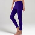 thumbnail image 2 of iHPH7 Leggings de Course pour Femmes Leggings Athlétiques pour Vêtements de Sport pour Femmes Leggings pour Femmes Leggings de Compression pour Femmes Vêtements Athlétiques Femmes Leggings Sans Coutures pour Femmes Violet P, 2 of 6