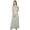 Beige, variant on Bimba Women Maxi Dress Cotton Beige Sleeveless Gown Summer Custom Clothing