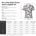 thumbnail image 2 of Yiaed Hand Drawn Snake Print Mens Short Sleeve Tight Fit T-Shirt, Crewneck Casual Tee-Medium, 2 of 5