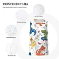 thumbnail image 3 of Honeii Dinosaur print basktball shirt for men and women, Unisex basketball jersey for Theme party-Large, 3 of 6