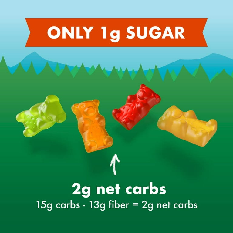 Easy Chewy Keto Gummy Bears - The Low Carb Muse