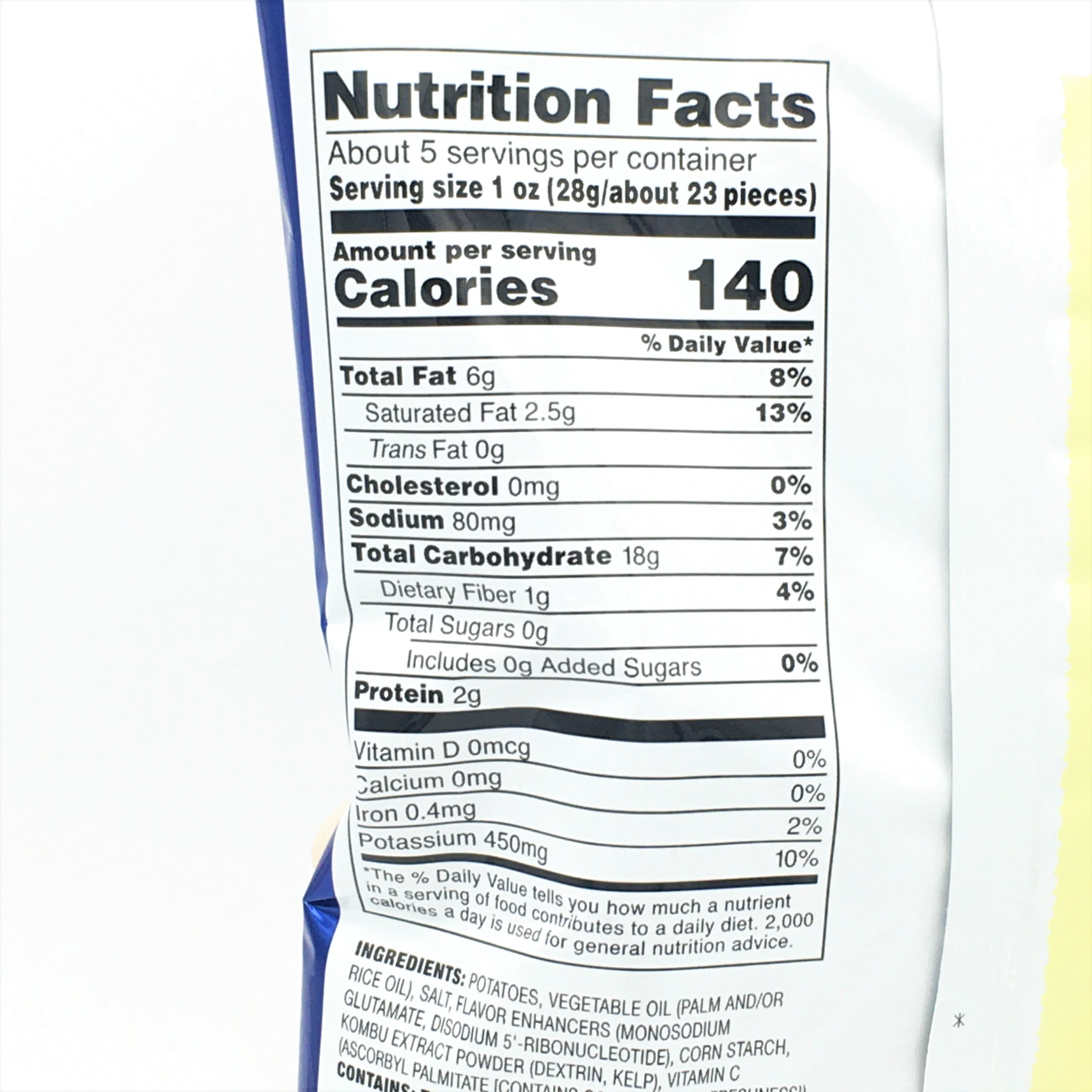 Calbee Kettle Chips Lightly Salted 5.29oz/ 150g