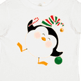 thumbnail image 4 of Inktastic Happy Christmas Penguin Boys or Girls Toddler T-Shirt, 4 of 5